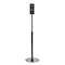 Alpine Industries Automatic Hands-Free Liquid/Gel Hand Sanitizer/Soap Dispenser with Floor Stand, 1200 mL, Black ALP430-L-S-BLK - alternate 3
